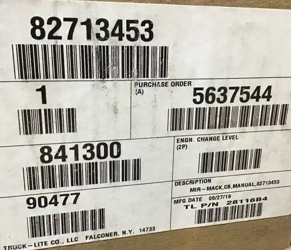 82713453 Genuine Volvo/Mack Mirror