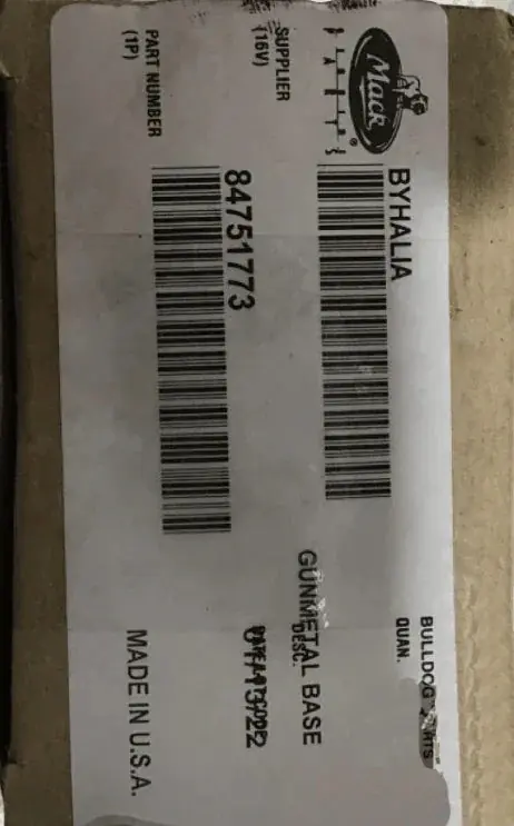 84751773 Genuine Mack Base