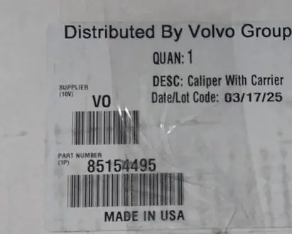 SK0219741-US20260702-105043-0 85154495 Genuine Mack Brake Caliper - Image 1
