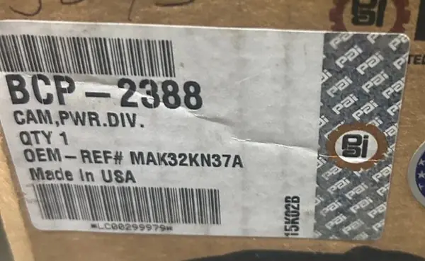 SK0222902-US20260702-105043-0 Genuine PAI Inner Power Divider Cam 17 Teeth - Image 1