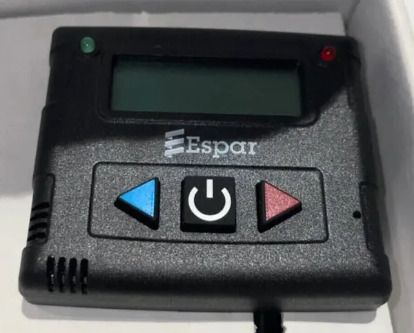 Espar Digi-Max Controller Digital Display