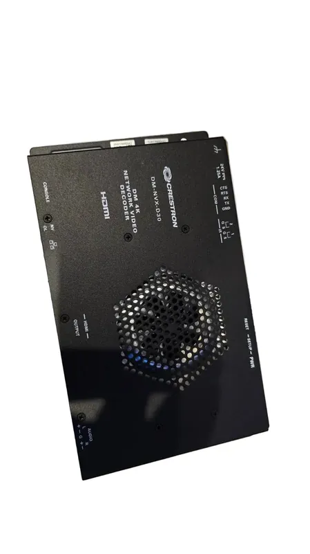 SK0225350-US20260702-105043-0 DM-NVX-D30 Genuine Crestron DM-NVX-D30 Digital Media 4K HDR Network AV Decoder - Image 1