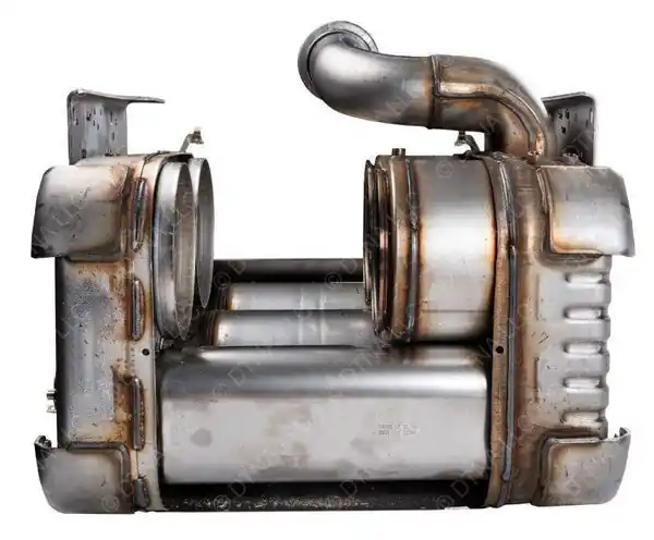 SK0225683-US20260702-105043-0 EA0004900736 Genuine Detroit Diesel DOC Oxidation Catalyst And Clamp Kit - Image 1