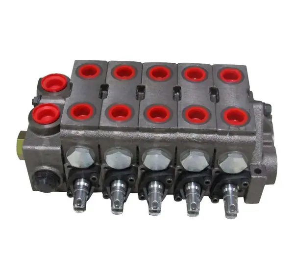 Parker 5 Spool V20P Gresen Directional Hydraulic Control Valve