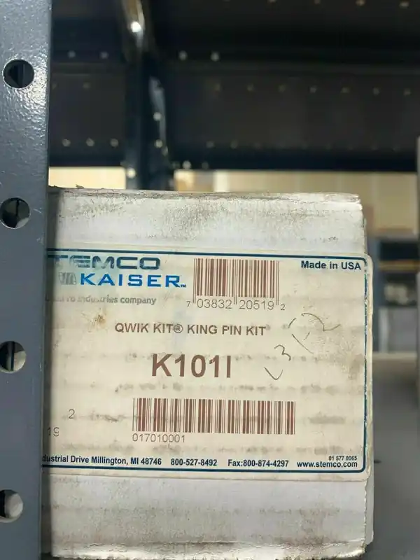 Stemco Kaiser Steering Kingpin King Pin Set50 170 Qwik Kit Ih Dana Eaton