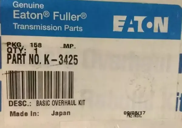 Genuine Eaton Basic Overhaul Kit