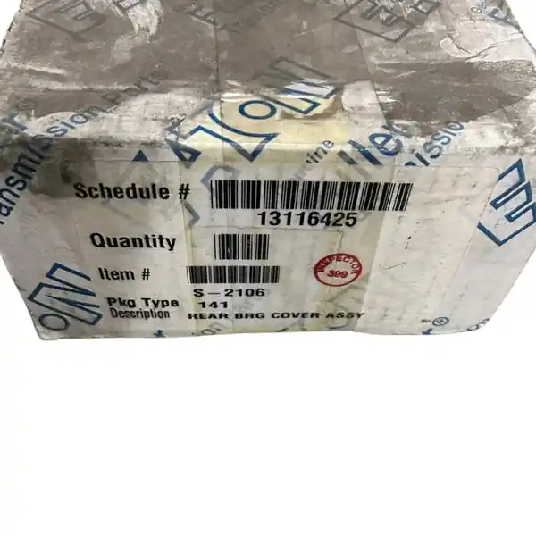 S 2106 Genuine Eaton Rear Bearing Cover Assembly