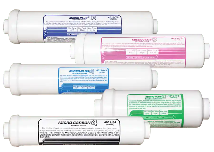 Nu-Calgon 4613-Y8 Ice Machine Filter, Micro-Plus 8 Cartridge 50