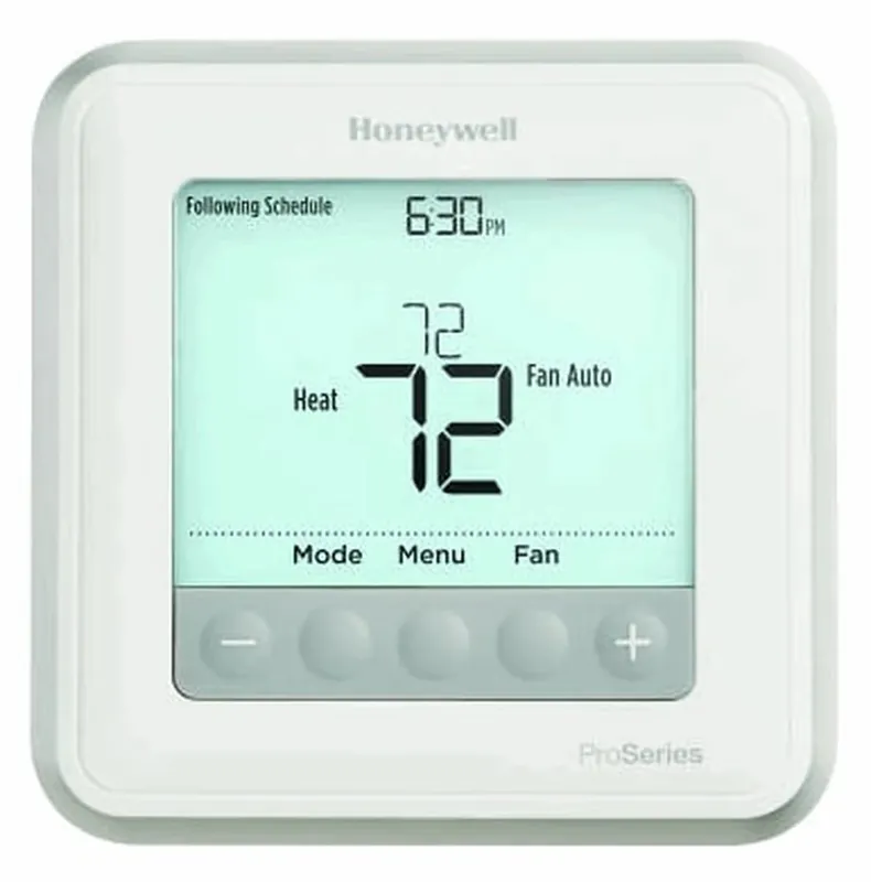 Resideo TH6220U2000 T6 Pro Programmable Thermostat 20-30 Vac Replacement TH6220D1028, TH6220D1002, TH5220D1029, TH5220D1003