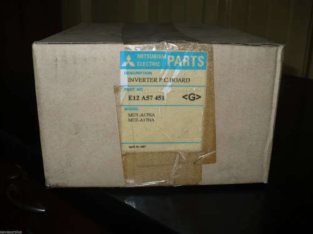 Mitsubishi Electric E12A57451 Inverter P.C. Board