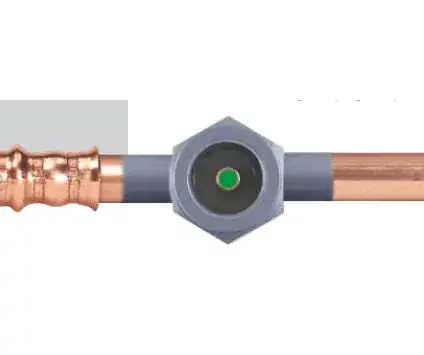 SK0231885-US20260702-105043-0 Sporlan SA-14-PZK Refrigerant Liquid & Moisture Indicator 1/2 inch - Image 1