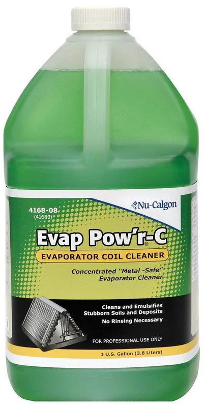 SK0231970-US20260702-105043-0 Nu-Calgon 4168-08 Evap Pow'r-C Evaporator Coil Cleaner 1 Gallon - Image 1