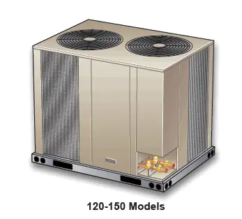 SK0232134-US20260702-105043-0 Allied Commercial ELS120S4ST1G - 10.0 Ton Condensing Unit 460/3 (ELS120S4ST1G) - Image 1