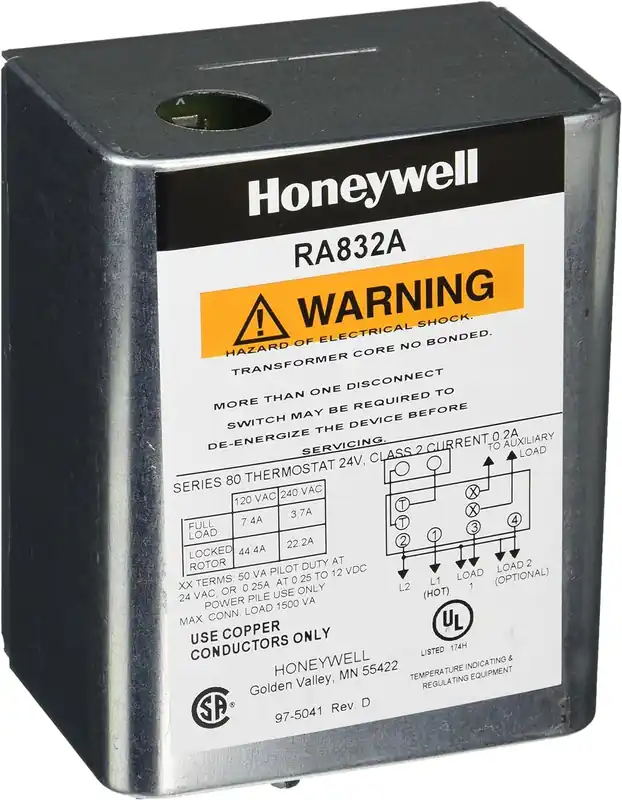 SK0232612-US20260702-105043-0 Honeywell RA832A1066 Hydronic Switching Relay 24 Watts - Image 1