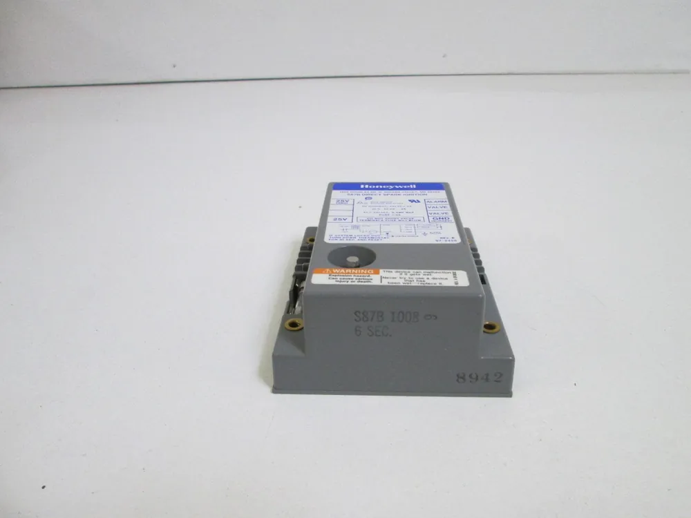 Honeywell S87B1008 Direct Spark Ignition Module 6 Second Trial Time
