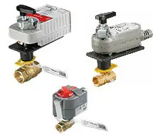 Honeywell VBN2BDPA0000 3/4 inch NPT 2-Way 0.63 Cv Brass Standard Profile Valve
