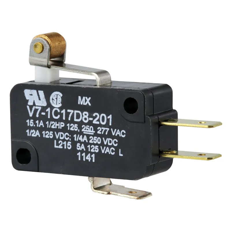SK0233994-US20260702-105043-0 Honeywell V7-1C17D8-201 Miniature Snap Action Switch 15A 277V - Image 1