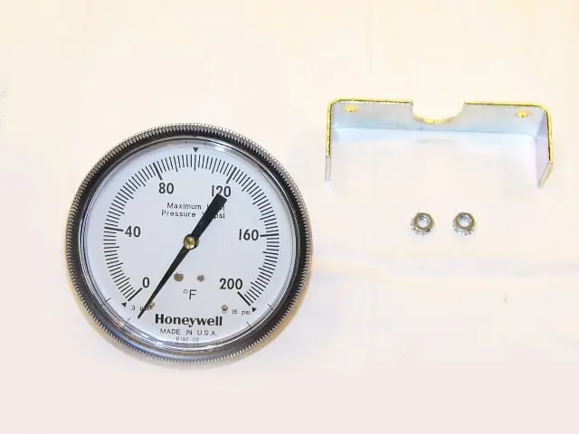 Honeywell 14004905002 Receiver Gage 3.5 Inch 0 To 200F Replaces 14506496-001 14505846-102