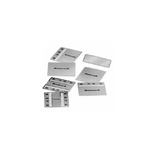 Honeywell 14004441-002 Pneumatic Thermostat Window Inserts Satin Chrome Cover