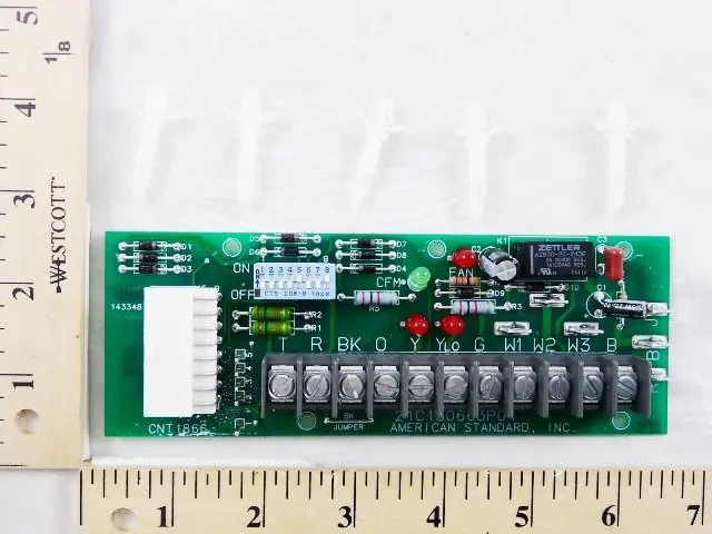 SK0235831-US20260702-105043-0 Trane CNT1866 11-Terminal ICM Fan Control Replacement CNT1866 - Image 1