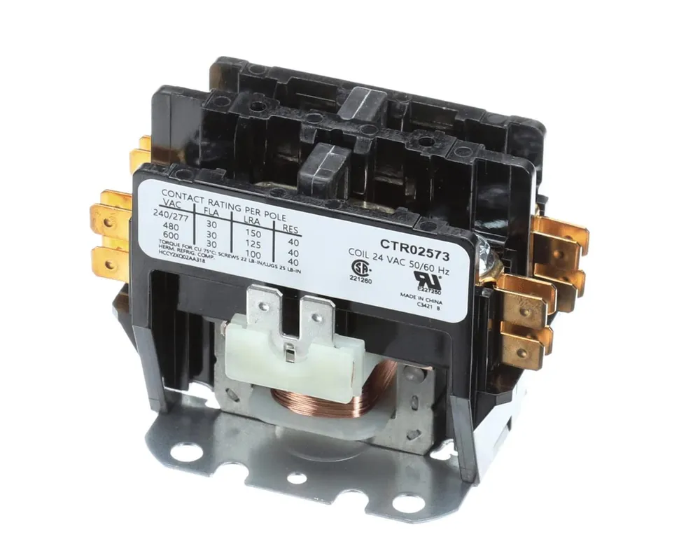 SK0236083-US20260702-105043-0 Trane CTR2573 24V Coil 2P 30Amp Contactor - Image 1