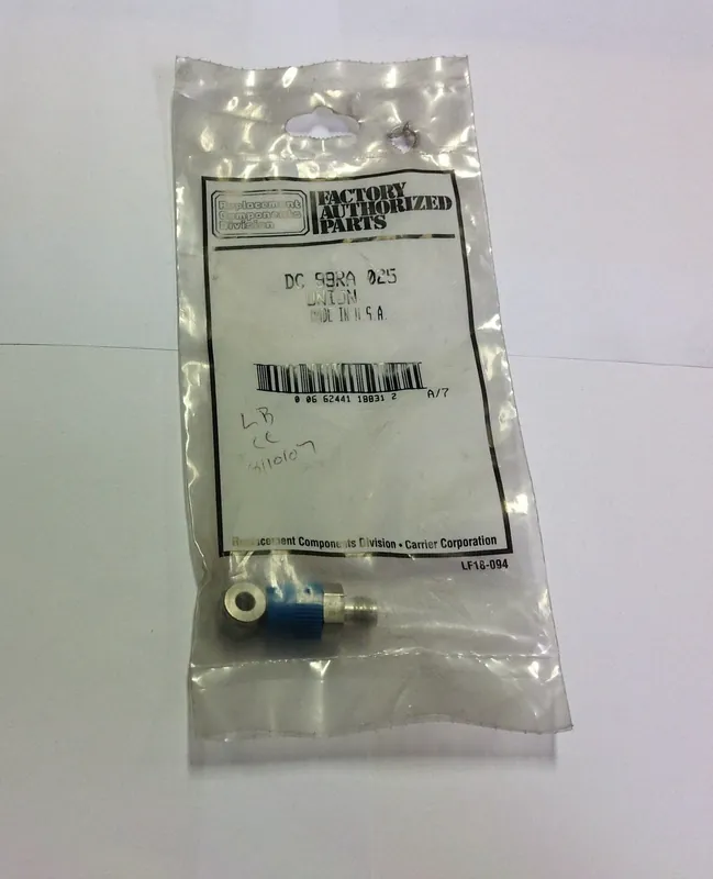 SK0237605-US20260702-105043-0 Carrier DC99RA025 Union Coupler HVAC Component - Image 1