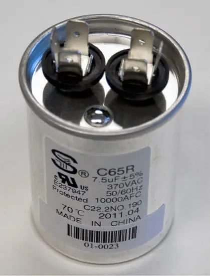 Nordyne 01-0023 - 7.5/370 Cap Rnd Replaces 622535 622132