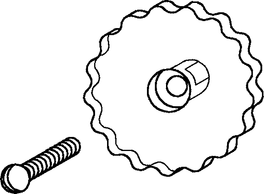 SK0238153-US20260702-105043-0 Johnson Controls T-4002-5012 Adjusting Knob Kit Thermostat Prov External Set Point Adjus - Image 1