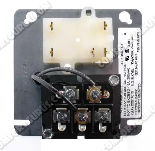 SK0238418-US20260702-105043-0 Rheem 47-19807-04 Fan Center 120V, 24V Transformer - Image 1