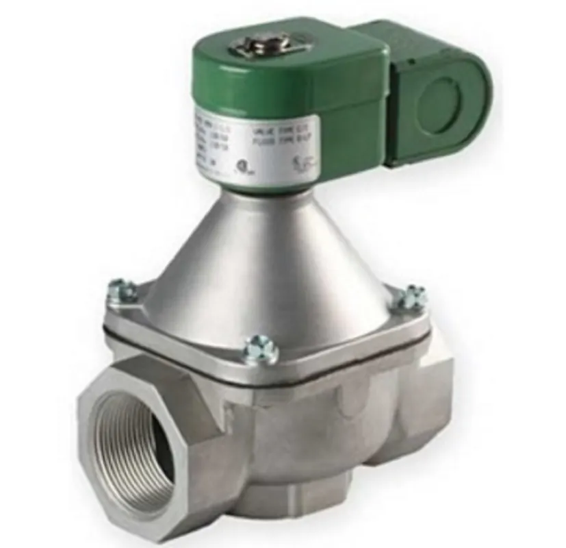 SK0238424-US20260702-105043-0 Asco K3A772U Aluminum Body Medium Pressure Direct Acting Fuel Gas Shutoff Valve 1-1/4 Pipe Size 2-Way Normally Closed - Image 1
