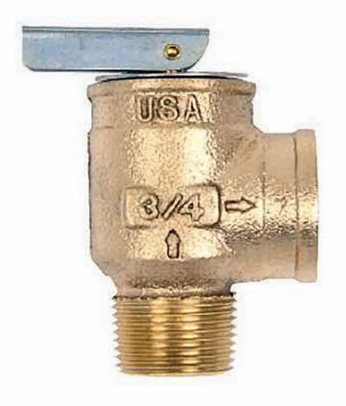Apollo Valves 1040705 10 Series 3/4 in. Bronze Male x Female 30# Relief Valve