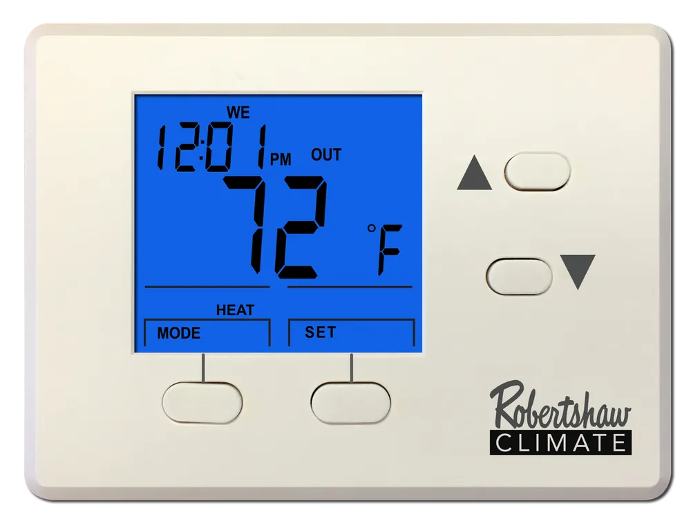 SK0238811-US20260702-105043-0 Robertshaw RS1100-72 Programmable Heat Only Thermostat 72F Max - Image 1