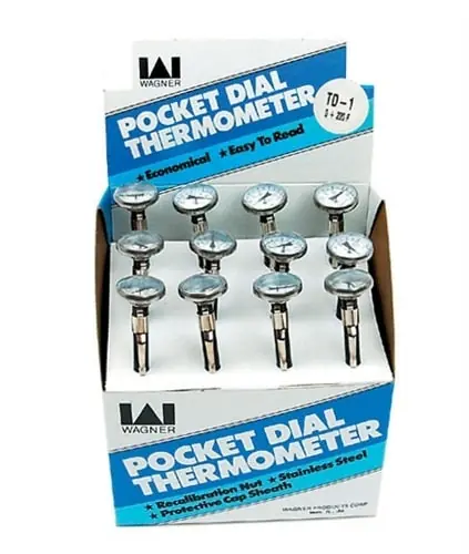 York S1-TD-1 - Thermometer|Pocket|0F To 220F (M12)