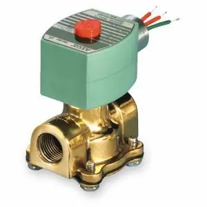 Asco 8030G083 - 120/60 110/50 Vac 3/4 Npt. 2-Way N.O. Low Pressur