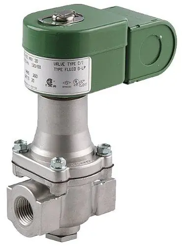 SK0238979-US20260702-105043-0 Asco S261SG02N3JK4 Aluminum Fuel Gas Shutoff Valve 120V 2-Way NC - Image 1