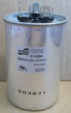 Nordyne 01-0084 - 40/5/370 Round Cap Replaces 620763