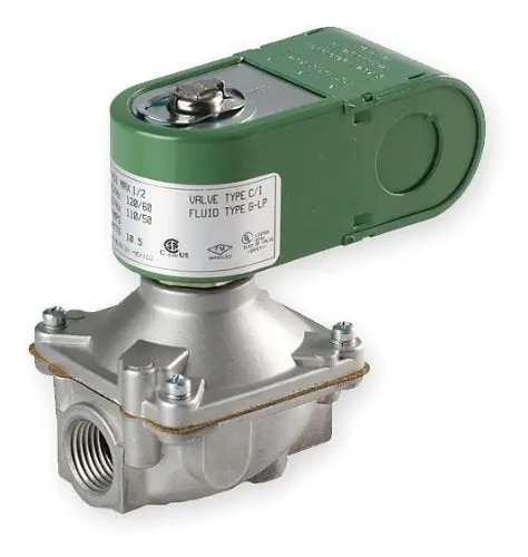 SK0239040-US20260702-105043-0 Asco K3A451U Aluminum Body Low Pressure Direct Acting Fuel Gas Shutoff Valve 3/4 Pipe Size 2-Way Normally Closed - Image 1