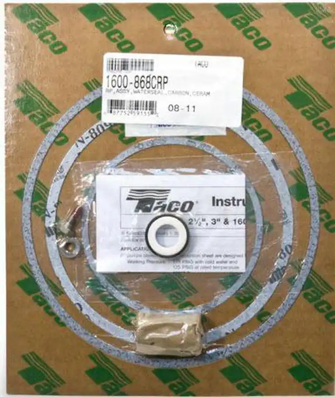 Taco 1600-868CRP Ceramic Seal Kit and Water
