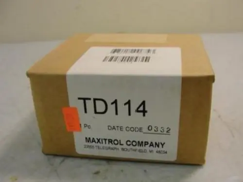 Maxitrol TD114 Remote Selector-Discharge Air 55-90F Temperature Sensor