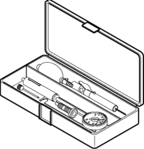 SK0239286-US20260702-105043-0 Schneider Electric TOOL-095-1 Pneumatic Calibration Tool Kit - Image 1