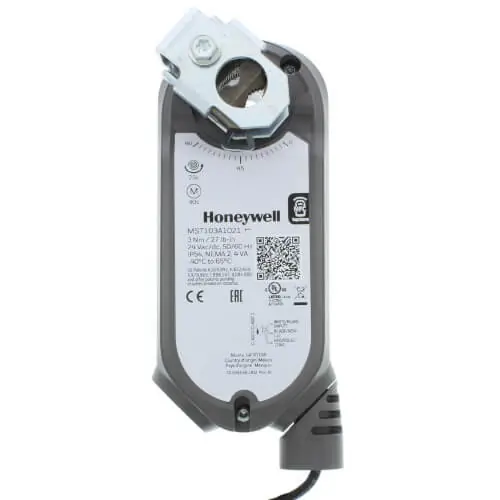 Honeywell MS7103A2224 Diamond Spring Return Actuator 27 lb.in. Low Volt 2-10v Mod