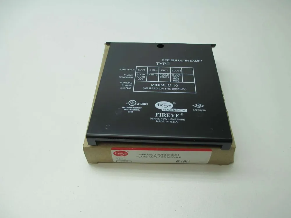 SK0239671-US20260702-105043-0 Fireye E1R1 Auto Check Infrared Amplifier - Image 1