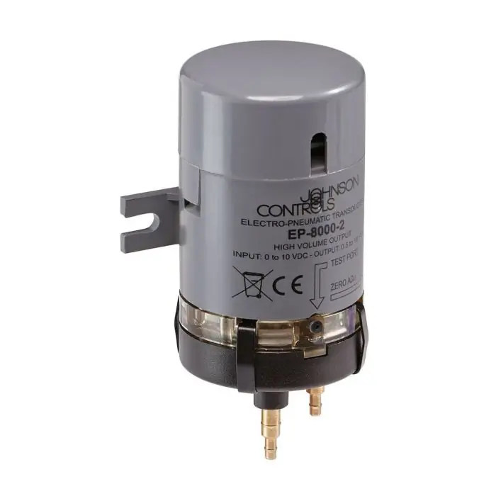 Johnson Controls EP-8000-2 Electronic To Pneumatic Transducer 0-10V