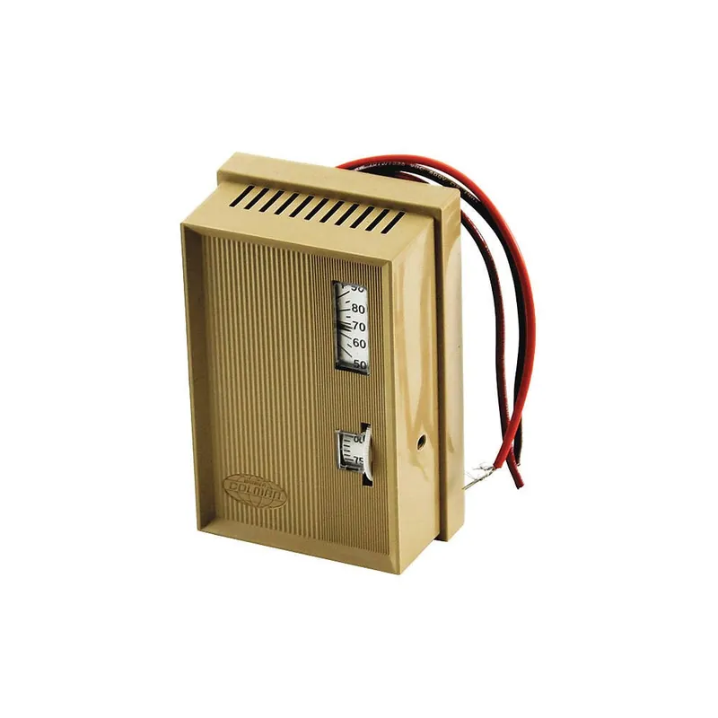 Schneider Electric TC-1101 Two-Position Electric Duplex Room Thermostat SPDT Snap Action 55-85 Degrees F