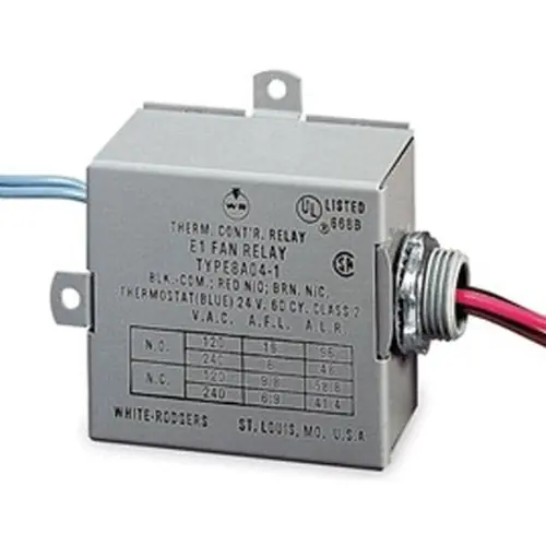 White-Rodgers Emerson 8A041 SPDT Fan Relay 1 Pack