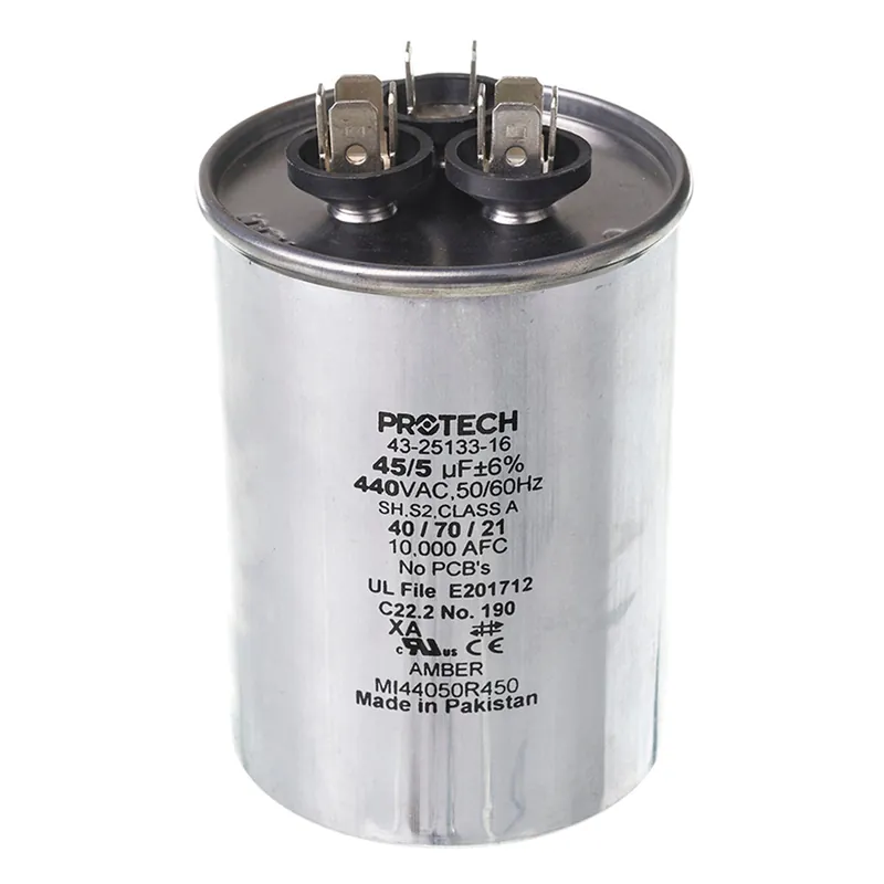 Rheem 43-25133-16 Capacitor 45/5 440VAC Dual Round