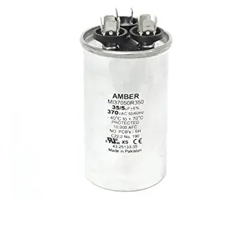 SK0239810-US20260702-105043-0 Rheem 43-25133-35 Capacitor 35/5/370 Dual Round - Image 1