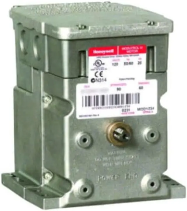 SK0239832-US20260702-105043-0 Honeywell M9182A1011 60 lb-in 24V Non-Spring Return Foot Mounted Actuator - Image 1