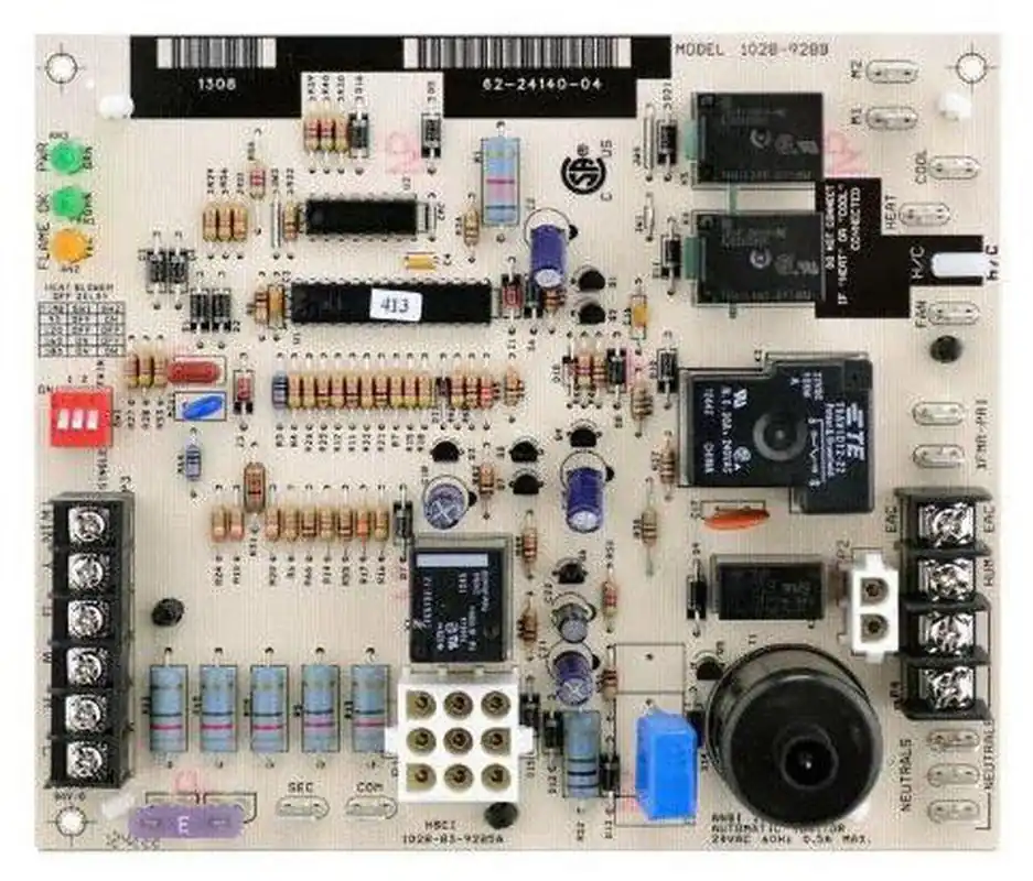 SK0240157-US20260702-105043-0 Rheem 62-24140-04 Furnace Control Board 115VAC 2.5 inch - Image 1