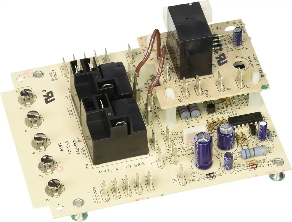 SK0240249-US20260702-105043-0 Rheem 47-22445-01 Fan Control Board HVAC Replacement - Image 1